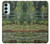 S3674 Claude Monet Footbridge and Water Lily Pool Funda Carcasa Case para Samsung Galaxy M14