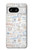 S3903 Travel Stamps Funda Carcasa Case para Google Pixel 8