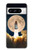 S3859 Bitcoin to the Moon Funda Carcasa Case para Google Pixel 8 pro