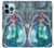 S3911 Cute Little Mermaid Aqua Spa Funda Carcasa Case para iPhone 13 Pro