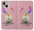 S3923 Cat Bottom Rainbow Tail Funda Carcasa Case para iPhone 13 mini