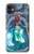 S3912 Cute Little Mermaid Aqua Spa Funda Carcasa Case para iPhone 11
