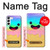 S3939 Ice Cream Cute Smile Funda Carcasa Case para Samsung Galaxy S23 Plus