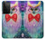 S3934 Fantasy Nerd Owl Funda Carcasa Case para Samsung Galaxy S21 Ultra 5G