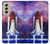 S3913 Colorful Nebula Space Shuttle Funda Carcasa Case para Samsung Galaxy S21 FE 5G