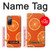 S3946 Seamless Orange Pattern Funda Carcasa Case para Samsung Galaxy S20 FE