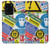 S3960 Safety Signs Sticker Collage Funda Carcasa Case para Samsung Galaxy S20 Ultra