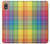 S3942 LGBTQ Rainbow Plaid Tartan Funda Carcasa Case para Samsung Galaxy A10