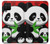 S3929 Cute Panda Eating Bamboo Funda Carcasa Case para Samsung Galaxy A12