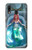 S3911 Cute Little Mermaid Aqua Spa Funda Carcasa Case para Samsung Galaxy A20, Galaxy A30
