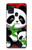 S3929 Cute Panda Eating Bamboo Funda Carcasa Case para Samsung Galaxy A21s