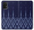 S3950 Textile Thai Blue Pattern Funda Carcasa Case para Samsung Galaxy A32 4G