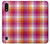 S3941 LGBT Lesbian Pride Flag Plaid Funda Carcasa Case para Samsung Galaxy A01