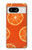 S3946 Seamless Orange Pattern Funda Carcasa Case para Google Pixel 8