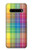 S3942 LGBTQ Rainbow Plaid Tartan Funda Carcasa Case para LG V60 ThinQ 5G