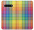 S3942 LGBTQ Rainbow Plaid Tartan Funda Carcasa Case para LG V60 ThinQ 5G