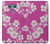 S3924 Cherry Blossom Pink Background Funda Carcasa Case para LG G6