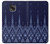 S3950 Textile Thai Blue Pattern Funda Carcasa Case para Motorola Moto G Power (2021)