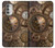 S3927 Compass Clock Gage Steampunk Funda Carcasa Case para Motorola Moto G51 5G