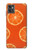 S3946 Seamless Orange Pattern Funda Carcasa Case para Motorola Moto G32