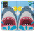 S3947 Shark Helicopter Cartoon Funda Carcasa Case para Motorola Moto G32