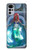 S3912 Cute Little Mermaid Aqua Spa Funda Carcasa Case para Motorola Moto G22