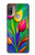 S3926 Colorful Tulip Oil Painting Funda Carcasa Case para Motorola Moto E20,E30,E40