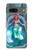 S3911 Cute Little Mermaid Aqua Spa Funda Carcasa Case para Google Pixel 7a