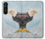 S3843 Bald Eagle On Ice Funda Carcasa Case para Sony Xperia 1 V