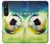 S3844 Glowing Football Soccer Ball Funda Carcasa Case para Sony Xperia 1 V