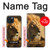S1046 Lion King of Forest Funda Carcasa Case para iPhone 15