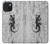 S2446 Gecko Wood Graphic Printed Funda Carcasa Case para iPhone 15