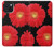 S2478 Red Daisy flower Funda Carcasa Case para iPhone 15