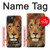 S2870 Lion King of Beasts Funda Carcasa Case para iPhone 15