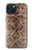 S2875 Rattle Snake Skin Graphic Printed Funda Carcasa Case para iPhone 15