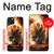 S0863 Hell Fire Skull Funda Carcasa Case para iPhone 15 Plus