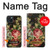 S3013 Vintage Antique Roses Funda Carcasa Case para iPhone 15 Plus