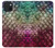 S3539 Mermaid Fish Scale Funda Carcasa Case para iPhone 15 Plus