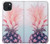 S3711 Pink Pineapple Funda Carcasa Case para iPhone 15 Plus