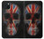 S3848 United Kingdom Flag Skull Funda Carcasa Case para iPhone 15 Plus