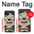 S3855 Sloth Face Cartoon Funda Carcasa Case para iPhone 15 Plus