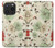 S2179 Flower Floral Vintage Art Pattern Funda Carcasa Case para iPhone 15 Pro
