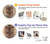 S2875 Rattle Snake Skin Graphic Printed Funda Carcasa Case para iPhone 15 Pro