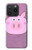 S3269 Pig Cartoon Funda Carcasa Case para iPhone 15 Pro