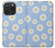 S3681 Daisy Flowers Pattern Funda Carcasa Case para iPhone 15 Pro