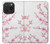 S3707 Pink Cherry Blossom Spring Flower Funda Carcasa Case para iPhone 15 Pro