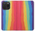 S3799 Cute Vertical Watercolor Rainbow Funda Carcasa Case para iPhone 15 Pro