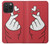 S3701 Mini Heart Love Sign Funda Carcasa Case para iPhone 15 Pro Max