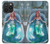 S3911 Cute Little Mermaid Aqua Spa Funda Carcasa Case para iPhone 15 Pro Max