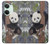 S3793 Cute Baby Panda Snow Painting Funda Carcasa Case para OnePlus Nord 3